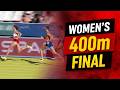 Femke Bol vs Natalia Bukowiecka vs Paula Sevilla | Women's 400m Final