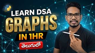 Complete Graph Data Structure Guide | DSA in Telugu | PythonLife