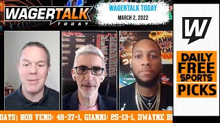Free Sports Picks | WagerTalk Today | NBA Picks | March Madness Betting Preview | March 2