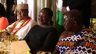 Royal Celebration: Otumfuo Osei Tutu II \u0026 Chief Gabriel Igbinedion, The Esama of Benin.