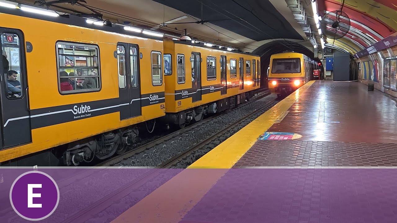 Recorriendo La Línea E | Subte De Buenos Aires - YouTube