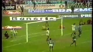 Guarani 1 x 0 Palmeiras - Primeiro Tempo - Final do Brasileirão 1978 - Jogos Históricos #6