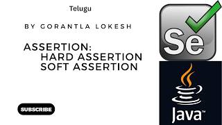 Selenium Java Tutorial 26: Assertions in Selenium Java TestNG #telugu #assertion #soft #hard