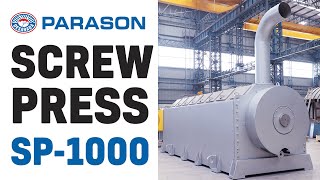 Parason Biggest Screw Press SP1000 | Ready to dispatch