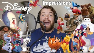 Impressions from Every Walt Disney Animated Studios Feature Film Ever!!