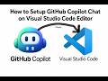 How to set up GitHub Copilot chat on Visual Studio Code editor #copilot #java  #github