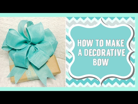 Make A Bow For A Present, Vase, Wreath or Gift Basket| Add To Any Valentine's Day Gift Make A Bow For A Present, Vase, Wreath or Gift Basket| Add To Any Valentine's Day Gift