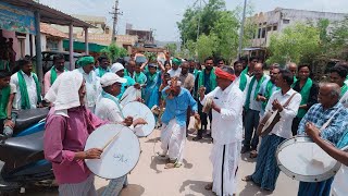 Pochamma Bonalu by East Ward Munnurukapu Community in Rudrangi Rajanna Sircilla District#rudrangi 🥁🙏