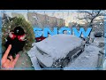 New Car, New City, New Struggles: Snow Driving in Tampere!