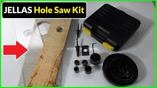 Jellas 19 Piece Hole Saw Kit (Unboxing, Testing \u0026 Review)