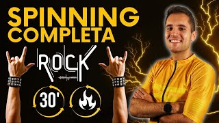 SPINNING COMPLETA 05 | Clase de SPINNING en Español | Spinning Rock and Roll | Spinning en Casa.
