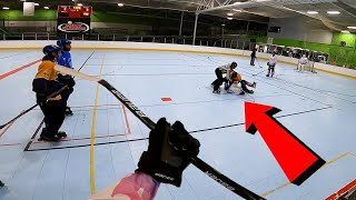 SUCKER PUNCH LEADS TO EJECTION *GOPRO HOCKEY*