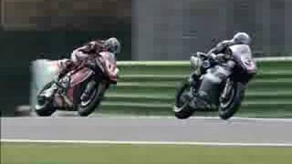 SBK 2008 - Vallelunga Race 1 Highlights