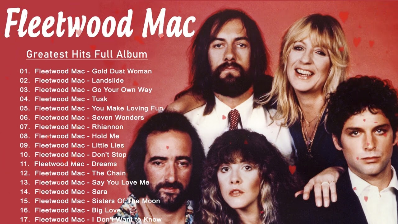 Fleetwood Mac Greatest Hits Full Album 🍀 Greatest Hits Full Album - YouTube