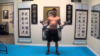 Quick Legs Biceps Shoulders and Triceps Training for Martial Arts and Fitness