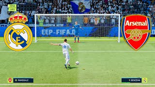 REAL MADRID vs ARSENAL [Penalty shootout] FIFA 22