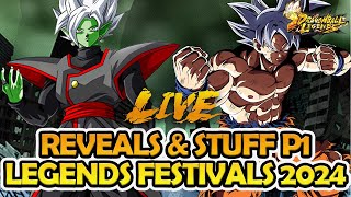 LE LEGENDS FESTIVAL EST LÀ !!!!!! Reveals And Stuff Legends festival 2024 (Dragon Ball Legends)