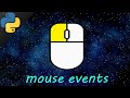 Learn Python tkinter GUI mouse events easy 🖱️