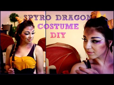 Easy DIY Halloween Costume: Spyro the Dragon Easy DIY Halloween Costume: Spyro the Dragon