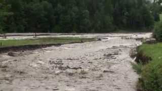 Hochwasser Berner Oberland 22.7.2014