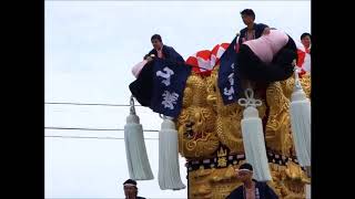 2017 10/1 新居浜　山端太鼓台新調