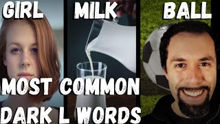 Most Common Words with a Dark L | Dark L Word List in American English