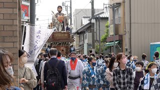 佐原の大祭2022秋　楽日　西関戸区