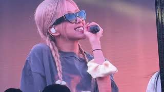 BLACKPINK BORN PINK WORLD TOUR ENCORE LA DODGERS STADIUM 2023 SOUNDCHECK #blackpink #bornpink #lisa