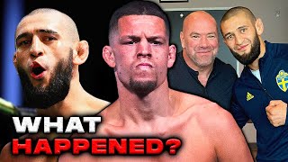The Full Story of Nate Diaz vs Khamzat Chimaev, Dana White UFC 279