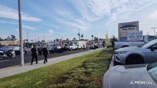 traffic collision 5 vehicle Huntington beach #media #news #breakingnews