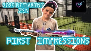 2025 Demarini Zen Review!!!(On Field BP)