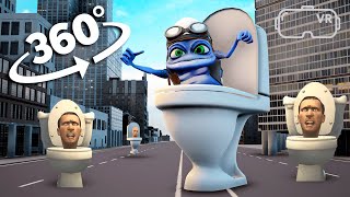 Skibidi Toilet 360° Crazy Frog VR