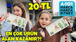 A101 ‘DEN 20 TL ‘ye EN ÇOK ÜRÜN ALAN KAZANIR!!