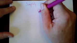 Simplifying Radicals (160)