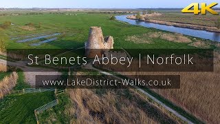 Norfolk Countryside Walks: St Benets Abbey | Ludham | Phantom 3 Drone (4K/UHD)