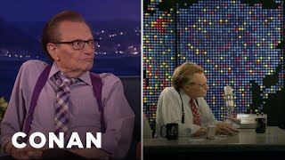 Larry King Loved His Pricey OJ Wig | CONAN on TBS