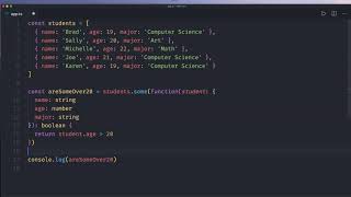 ES6 TypeScript #6 Some Method