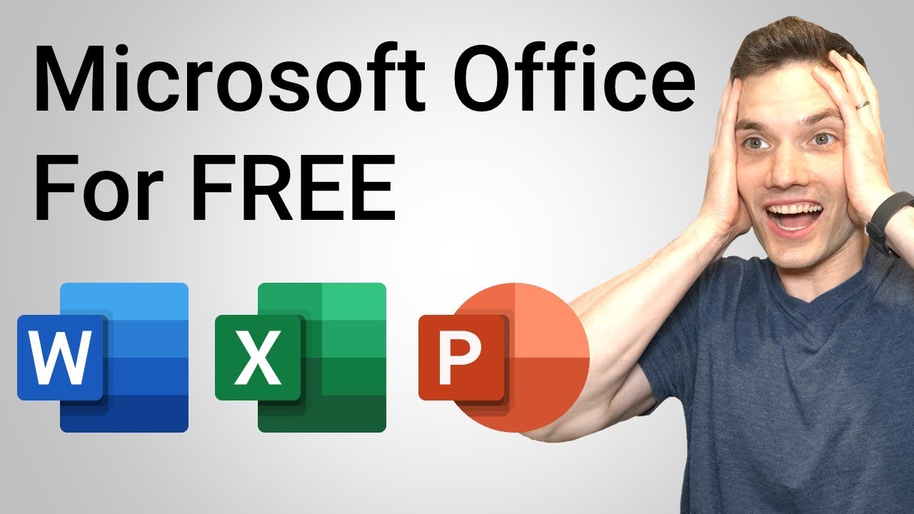 How To Get Microsoft Office For Free - YouTube