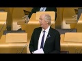 Plenary Session - Scottish Parliament: 25th April 2013