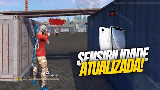 🚀🤯 MELHOR SENSIBILIDADE DO IPHONE XR 11 PARA FREE FIRE DEPOIS DA ATUALIZAÇÃO 2025! DPI IPHONE