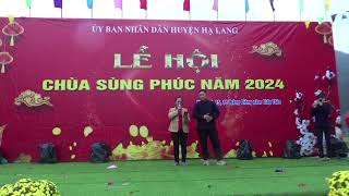 PHONG SƯ: MỪNG HỘI CHÙA SÙNG PHÚC.   BIỂU DIỄN: NÔNG MỌC - HOÀNG THU