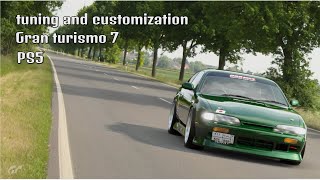 Gran turismo 7 | PS5 | tuning and customization Nissan Slivia K,s Type S (S14) 94'