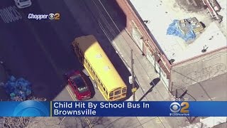 Child Struck By School Bus In Brooklyn