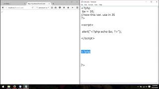 How to use PHP variable in JS | by KnowCode