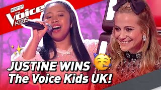 Justine's ROAD TO VICTORY in The Voice Kids UK 2020! 🤩