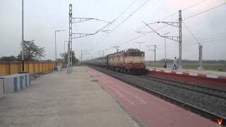 WAM-4 Jaisalmer - Howrah Superfast on a rampage !!!