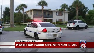 Missing 7-year-old boy found safe with mom at Orlando International Airport