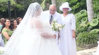 Wedding Ceremony of Sarafina and Saia  - Sorrento in the Park, Auckland