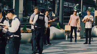 Busted by the police while busking in Tokyo