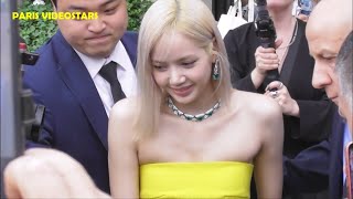 Lisa 리사 Blackpink with french fans @ Paris 6 june 2022 for Bulgari event